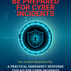 Blue and Black Futuristic Cyber Security Instagram Post (2) The IRP: Your Immediate Emergency Plan Against Cyber Chaos