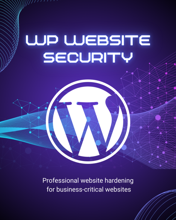 Blue and Purple Modern Data Security Instagram Post (1) Secure Website Hardening Package: The Foundation for Your Digital Security
